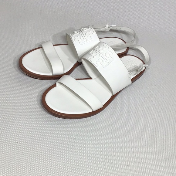 Tory Burch Shoes - Tory Burch Melinda Powder Coated Flat Sandals
